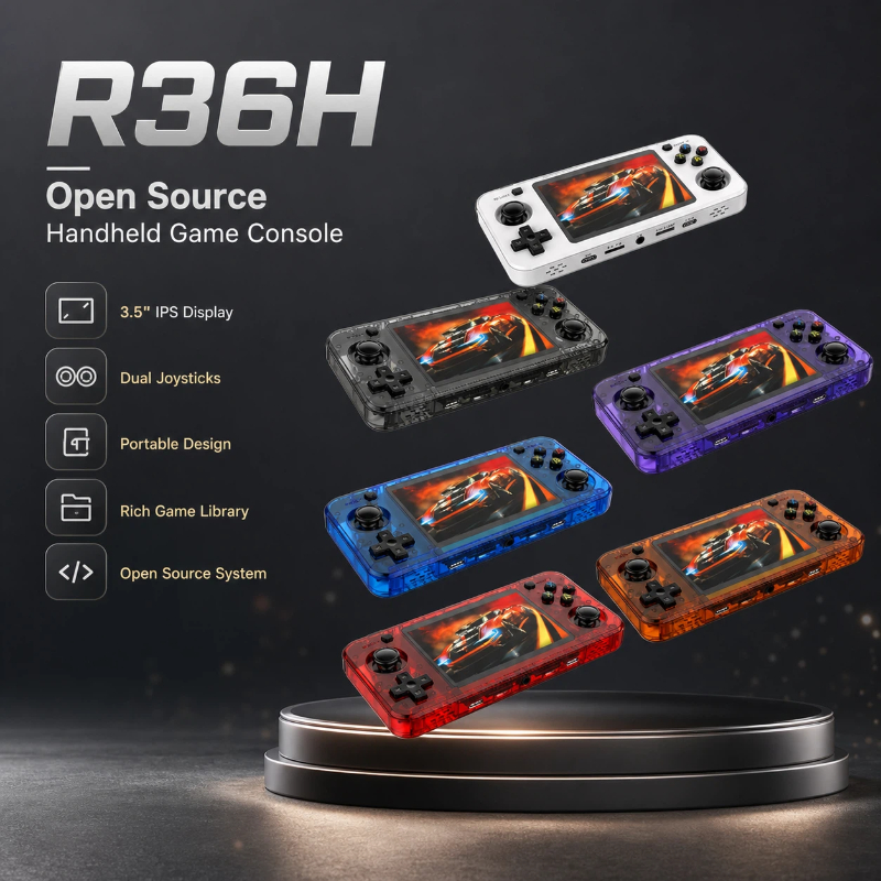 Gaming Console Years - Konsol Game Genggam R36h Layar Ips