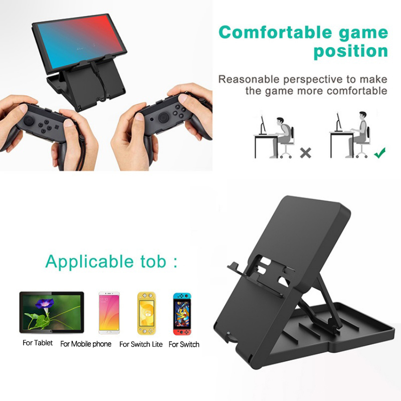Gaming Console Stand - Dudukan Penyangga Lipat untuk Konsol Switch,
