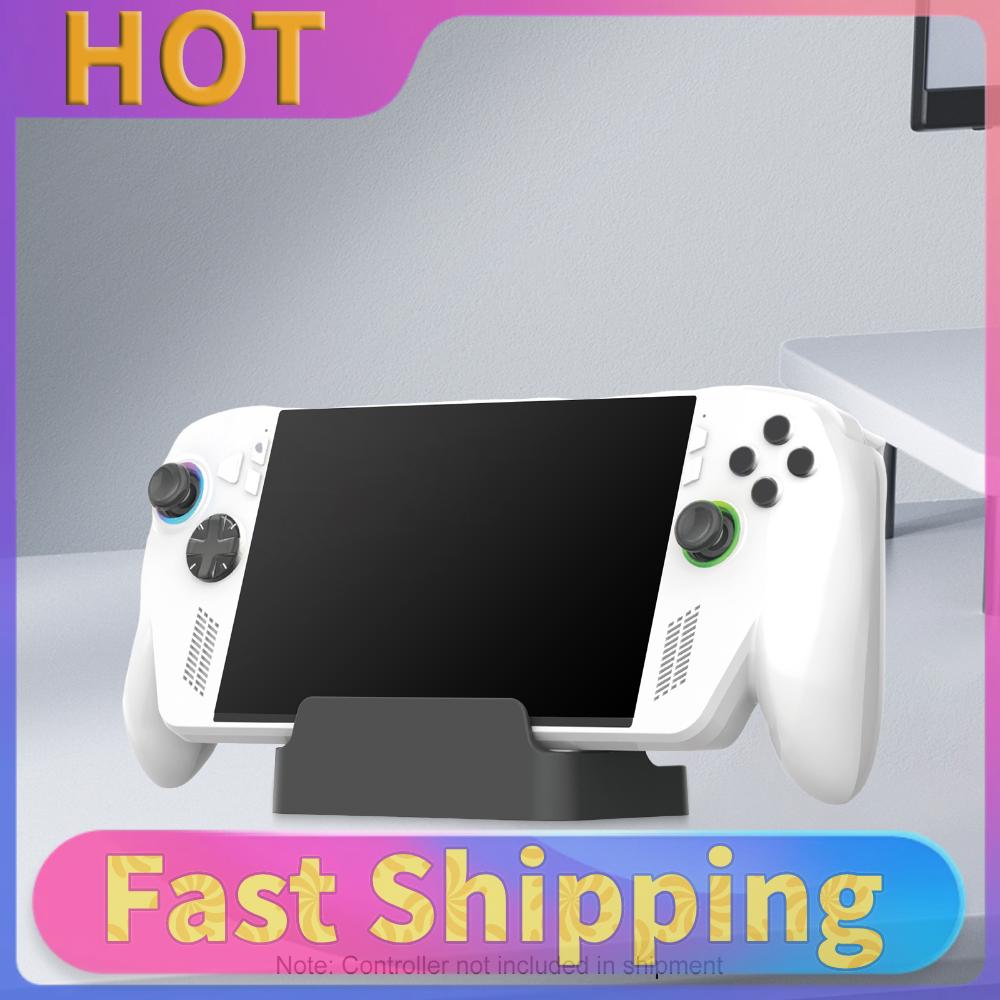 Gaming Console Stand - Penyangga Desktop dengan Bantalan Silikon Anti-Selip,