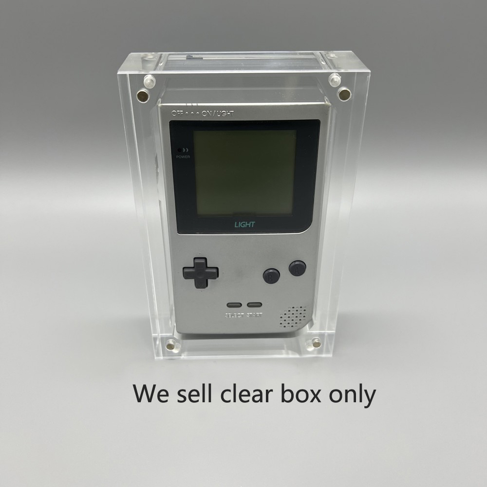 Gaming Console Stand - Kotak akrilik magnetik penyimpanan transparan untuk