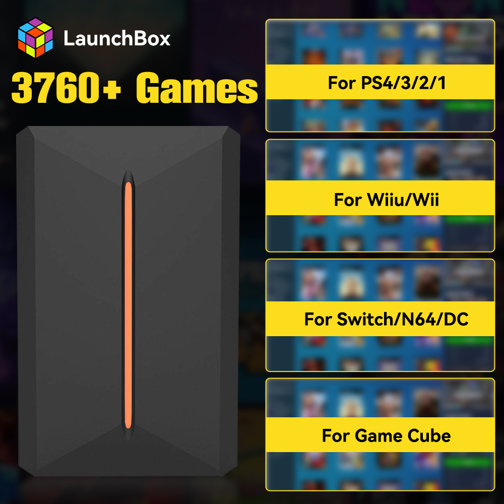 Gaming Console Os - Launchbox OS Gaming Retro HDD 3760