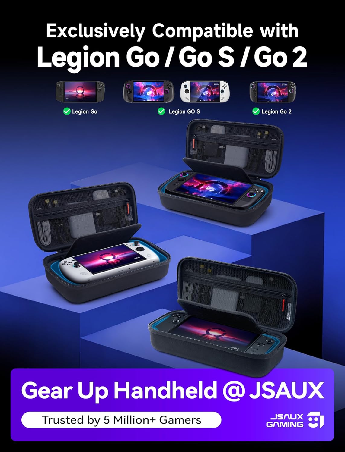 Gaming Console Lenovo Legion Go - Tas Pembawa untuk Konsol Game Lenovo