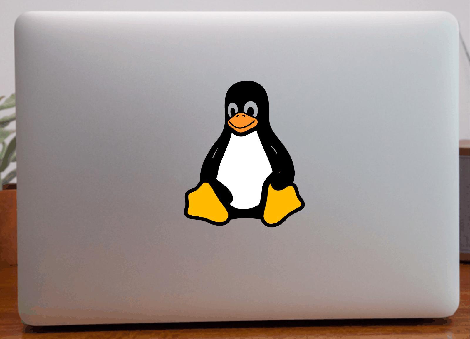 Gaming Console In Car - Stiker Laptop untuk pengguna Linux gamer
