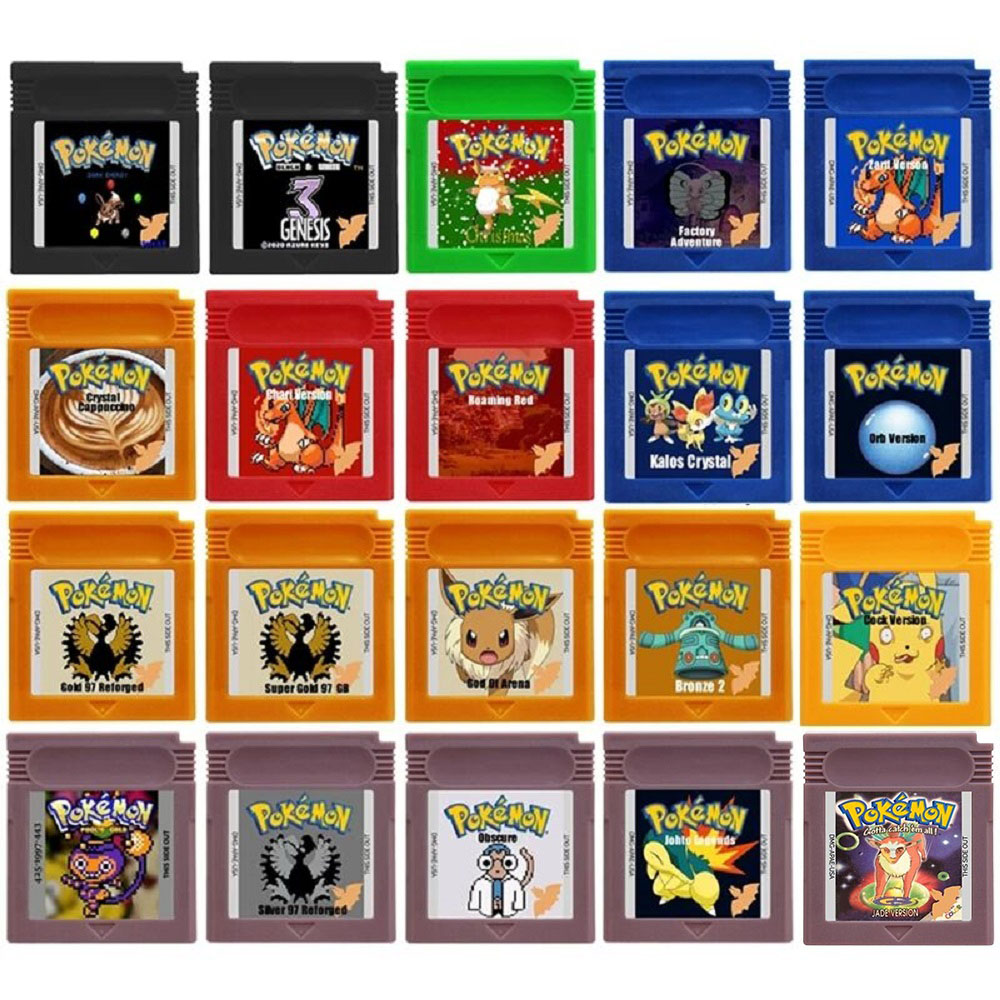 Gaming Console And - Kartrid Game Pokemon Natal GBC Kartu
