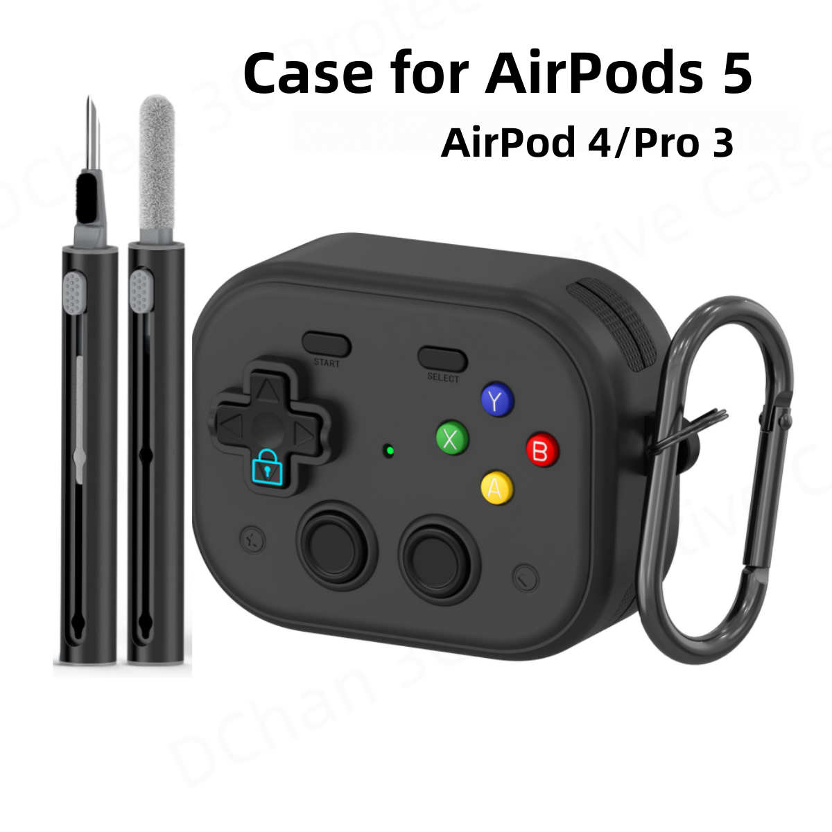 Gaming Console Vintage - Casing Game untuk AirPods 5 2026,