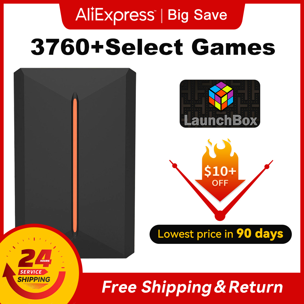 Gaming Console Portable Pc - 3760 + game 3D/AAA untuk PS4/PS3/PS2/Switch/WII/WIIU/N64/DC