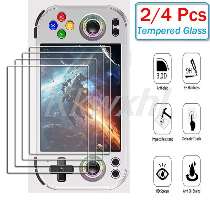 Gaming Console Vintage - 2-4 Buah Kaca Tempered HD 9H