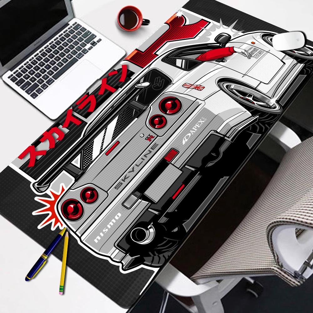 Gaming Console In Car - Mouse Pad mobil balap GTR, Mouse