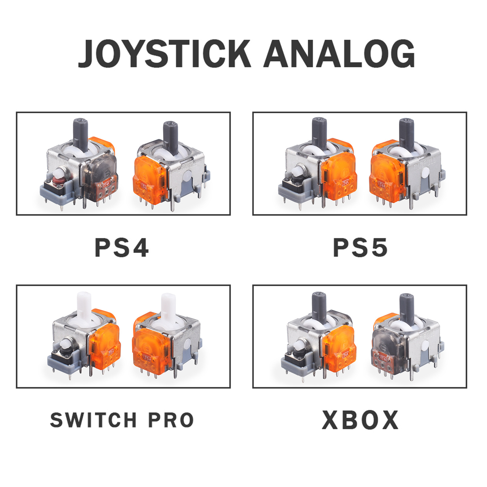 2/10pcs Ginfull TMR Joystick E - Nintendo Console Switch 2 ulasan dan harga
