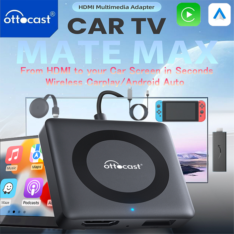 OTTOCAST TV Mobil Mate berkabe - Gaming Console In Car ulasan dan harga