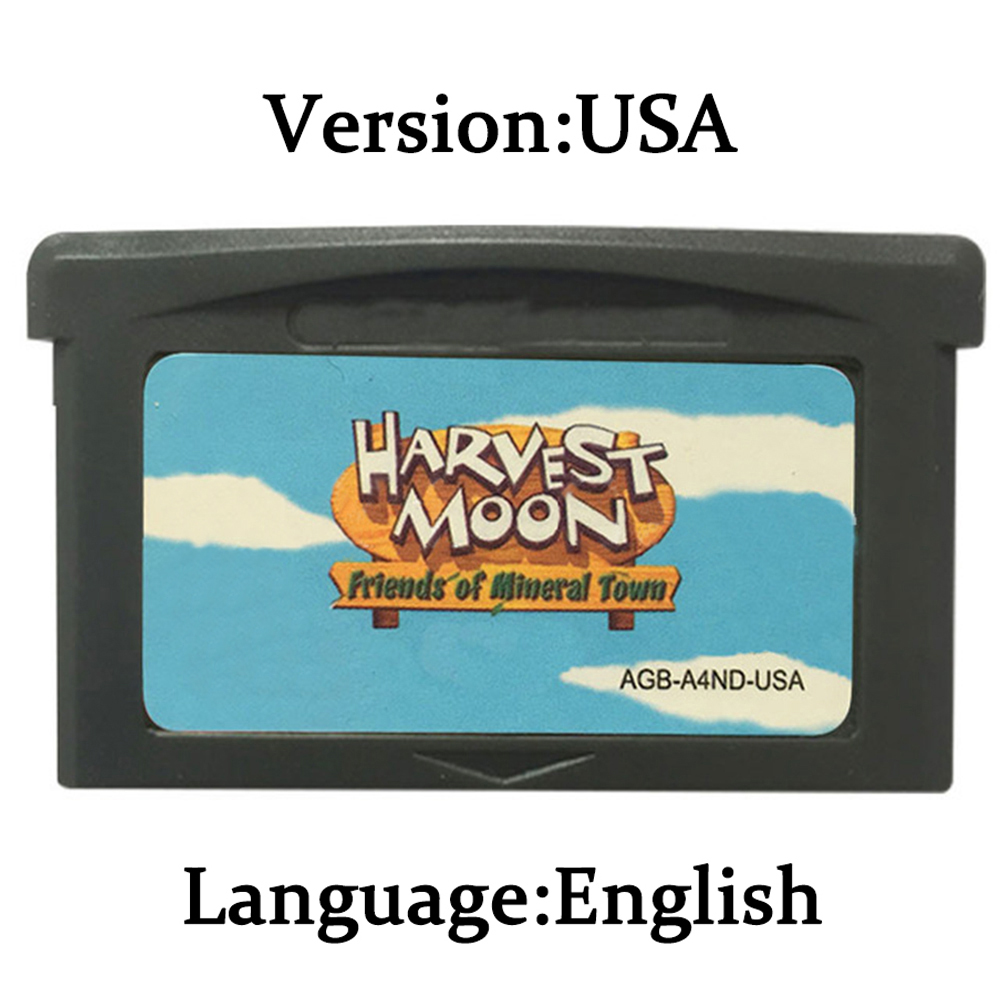 ￠Kartrid Game Harvest Moon GBA - Gaming Console And ulasan dan harga