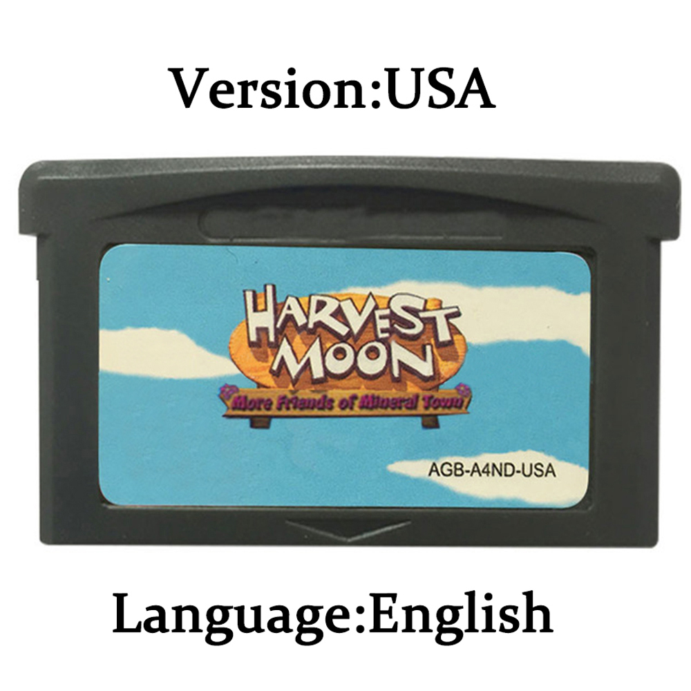 ￠Kartrid Game Harvest Moon GBA - Gaming Console And ulasan dan harga