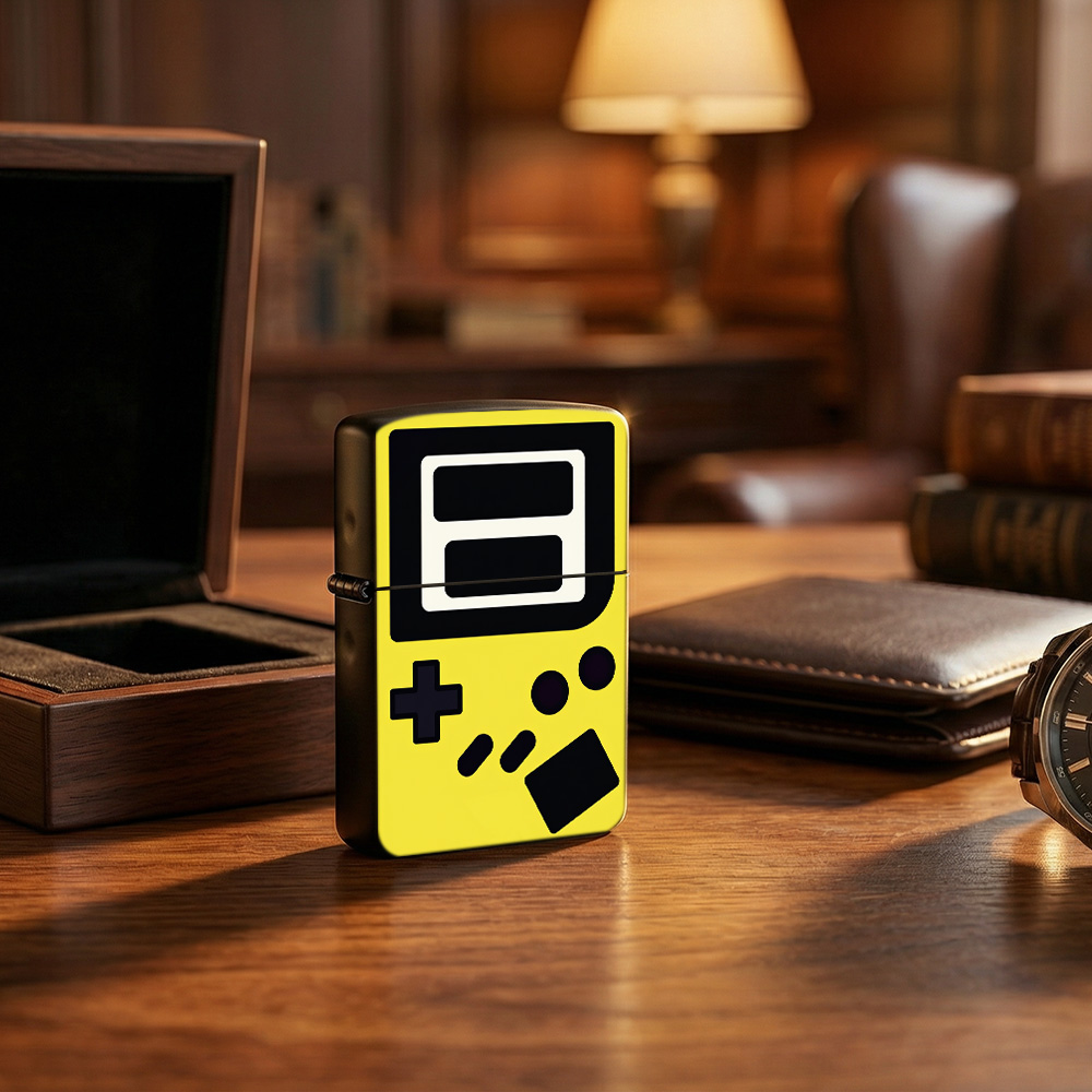 Pemantik Api Retro Gaming Flip - Retro.Gaming Console Yellow ulasan dan harga