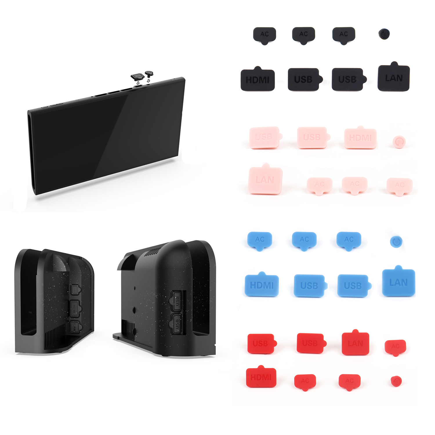 Tutup Pelindung Port Pengisi D - Nintendo Console Switch 2 ulasan dan harga