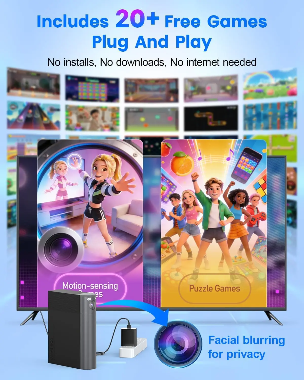 Konsol Game AR Motion untuk An - Gaming Console Years ulasan dan harga