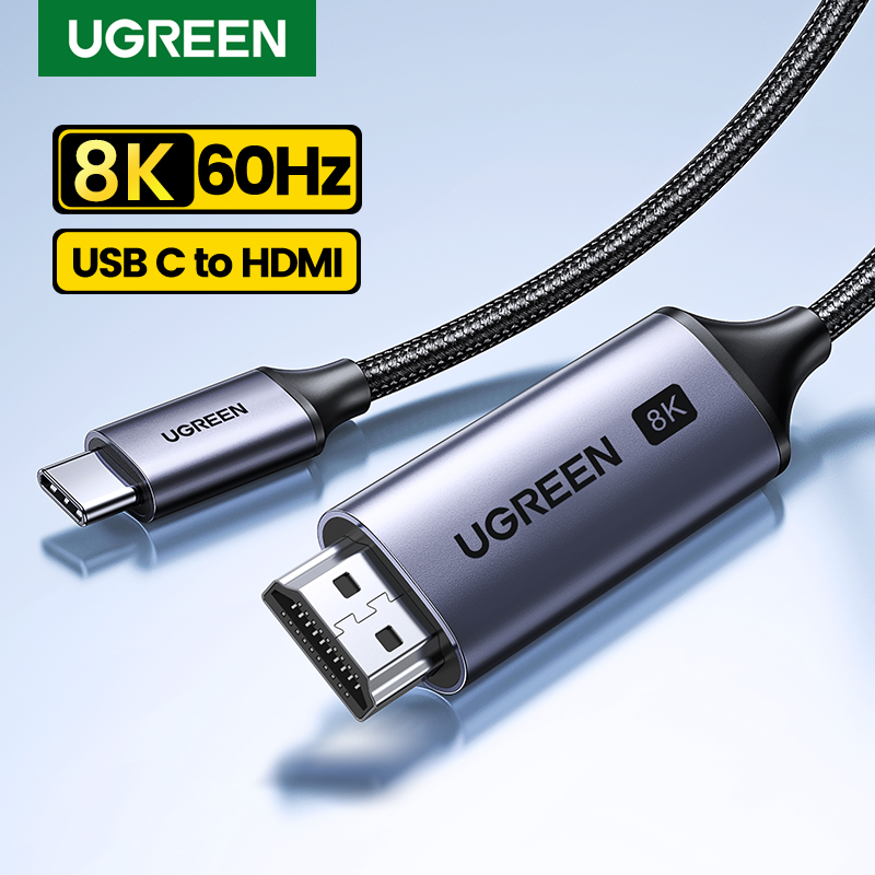 USB C ke 4K 8K kabel yang komp - Hdmi Cable 2.1 ulasan dan harga