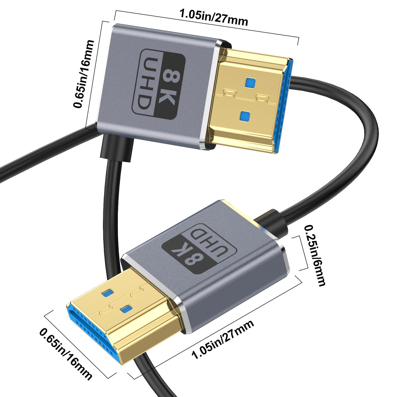 Kabel HDMI 8K HDMI 2.1 Koaksia - Hdmi Cable 2.1 ulasan dan harga