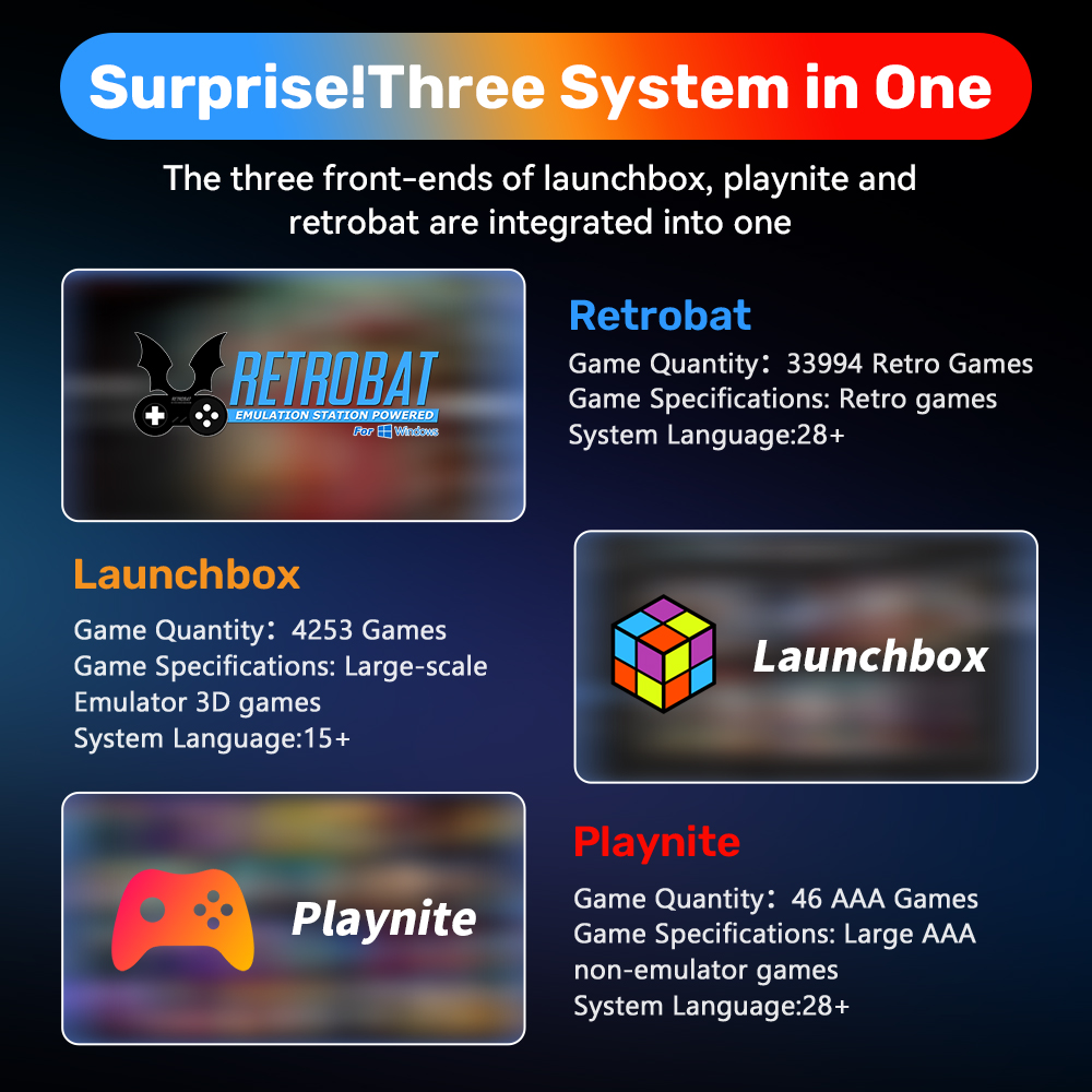 HDD Game 500GB Retrobat & Laun - Gaming Console Os ulasan dan harga