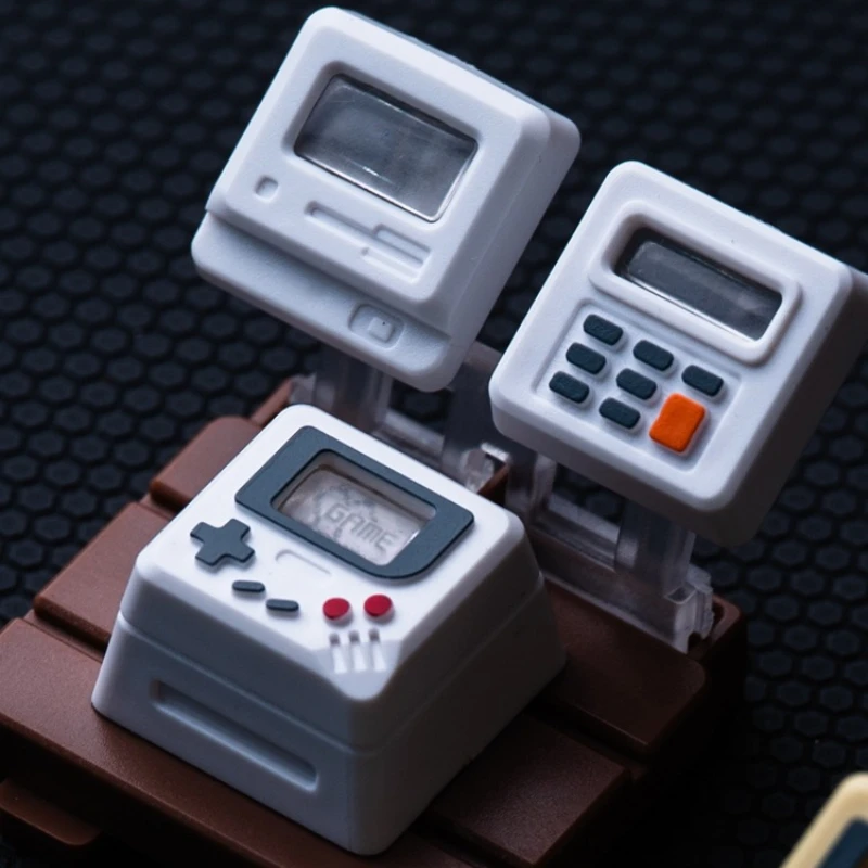 K-04 Set Keycap Retro Transpar - Gaming Console Vintage ulasan dan harga