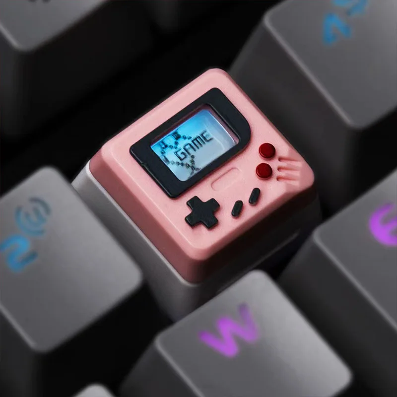 K-04 Set Keycap Retro Transpar - Gaming Console Vintage ulasan dan harga