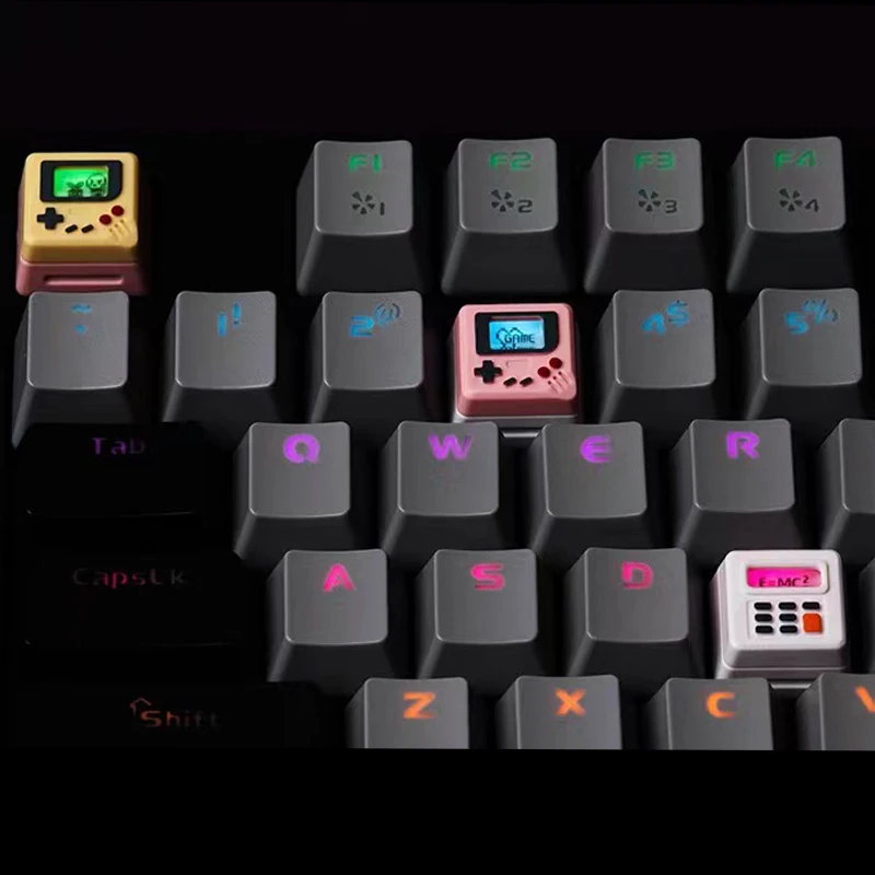 K-04 Set Keycap Retro Transpar - Gaming Console Vintage ulasan dan harga