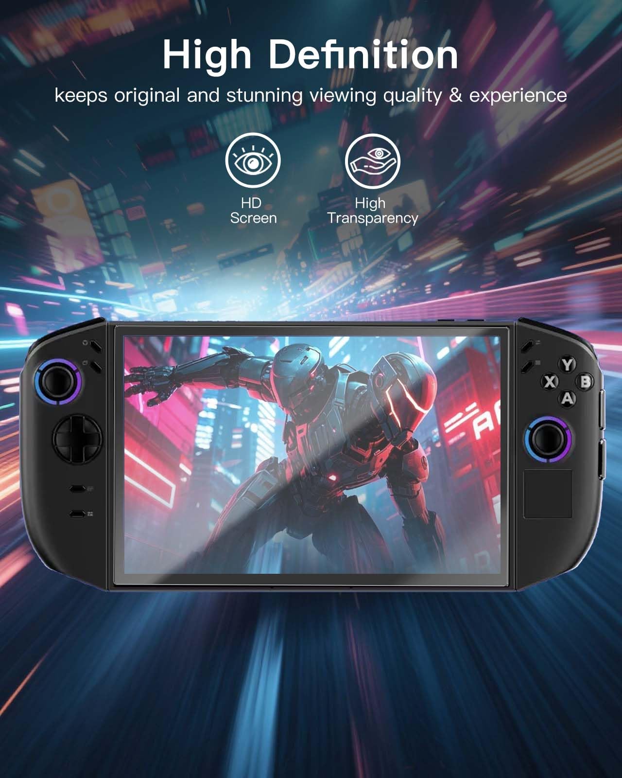 1/2 Buah Pelindung Layar Kaca  - Gaming Console Lenovo Legion Go ulasan dan harga