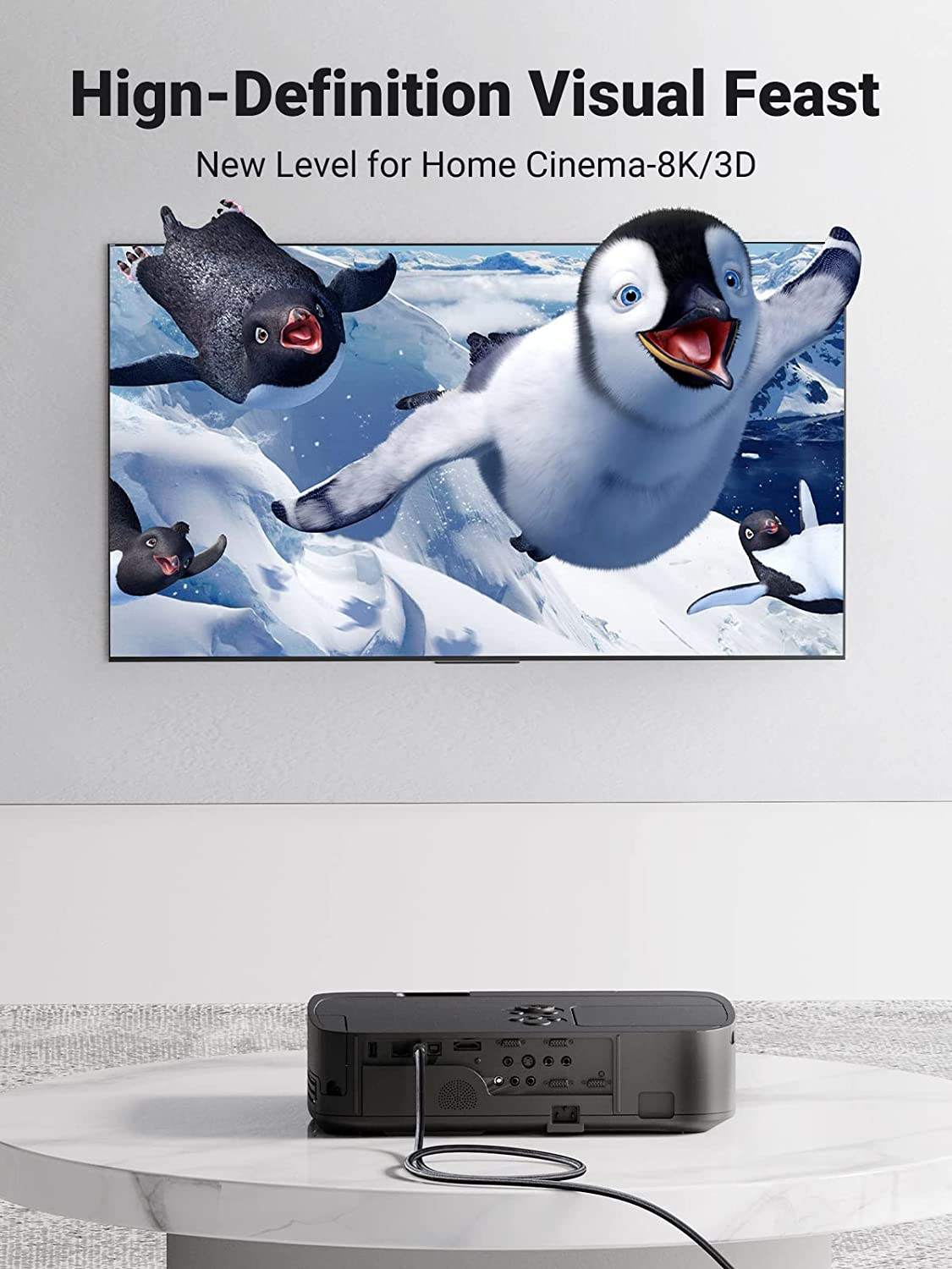 Kabel HDMI 8K ke HDMI 2.1 untu - Hdmi Cable 2.1 ulasan dan harga