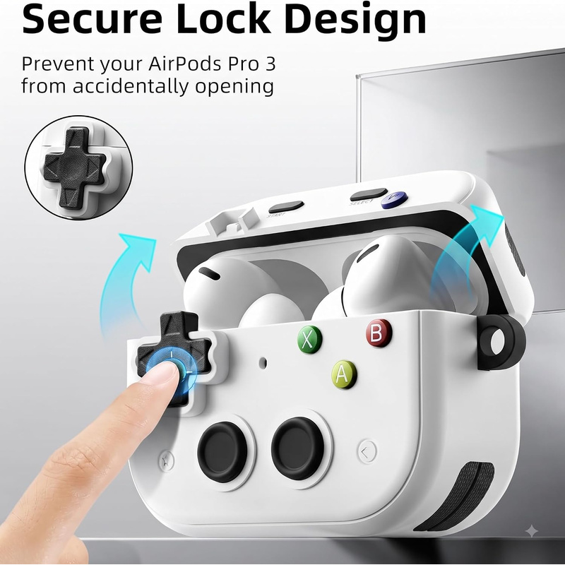 Casing Game untuk AirPods 5 20 - Gaming Console Vintage ulasan dan harga
