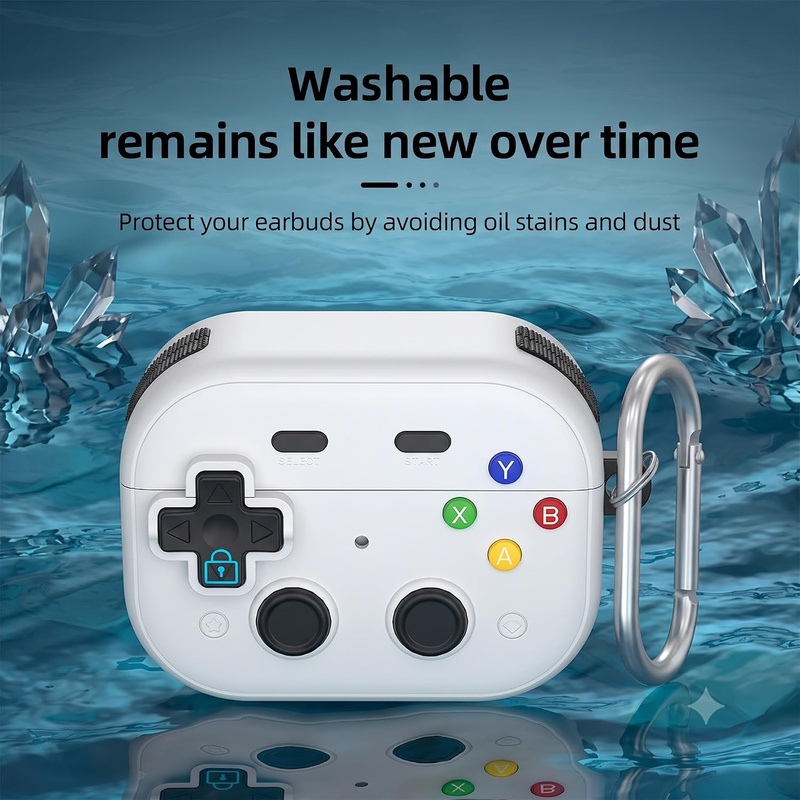 Casing Game untuk AirPods 5 20 - Gaming Console Vintage ulasan dan harga