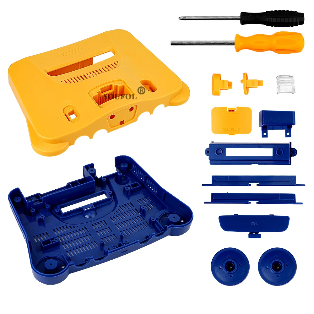 Kuning Biru Terbatas untuk N64 - Retro.Gaming Console Yellow ulasan dan harga