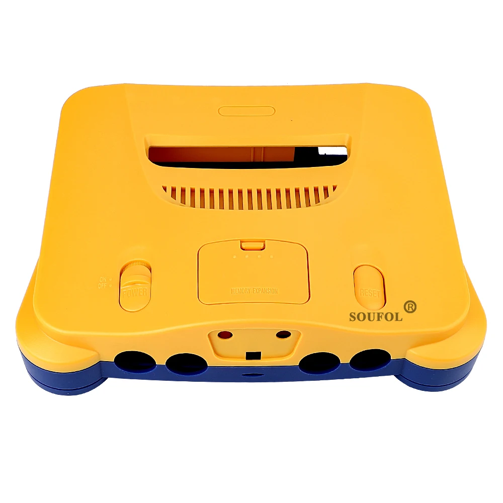 Kuning Biru Terbatas untuk N64 - Retro.Gaming Console Yellow ulasan dan harga