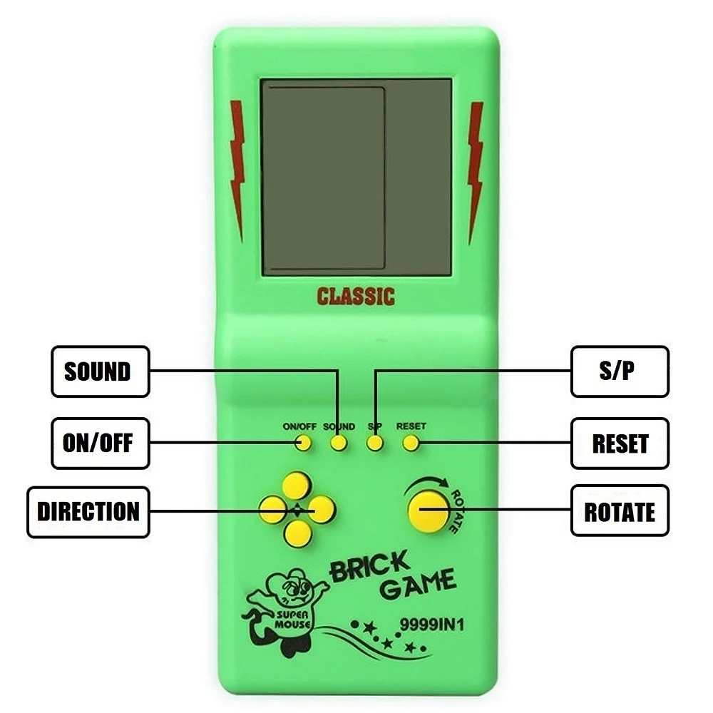 Konsol Game Genggam Tetris 3.5 - Gaming Console Years ulasan dan harga